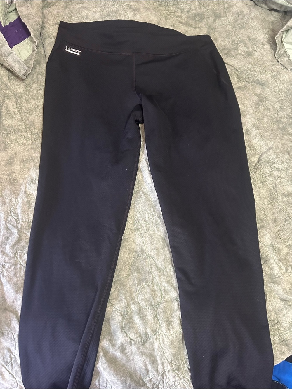 Under Armour Black Girls Athletic Leggings